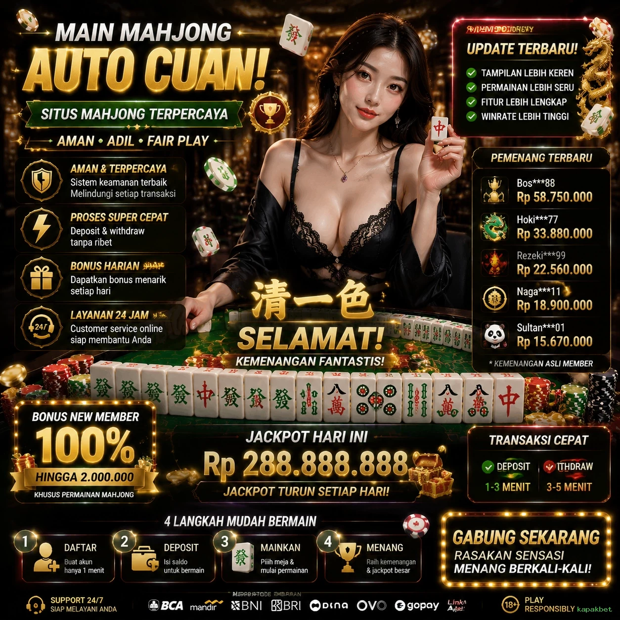 Cara Mendaftar dan Verifikasi Akun di kapakbet